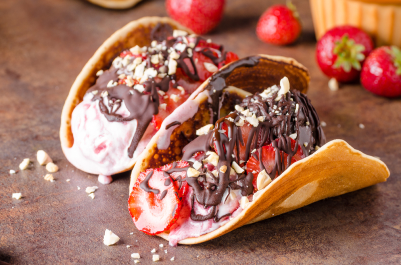 Move Over Savory Tacos, Ice Cream Tacos Are Here to Stay | Shutterstock